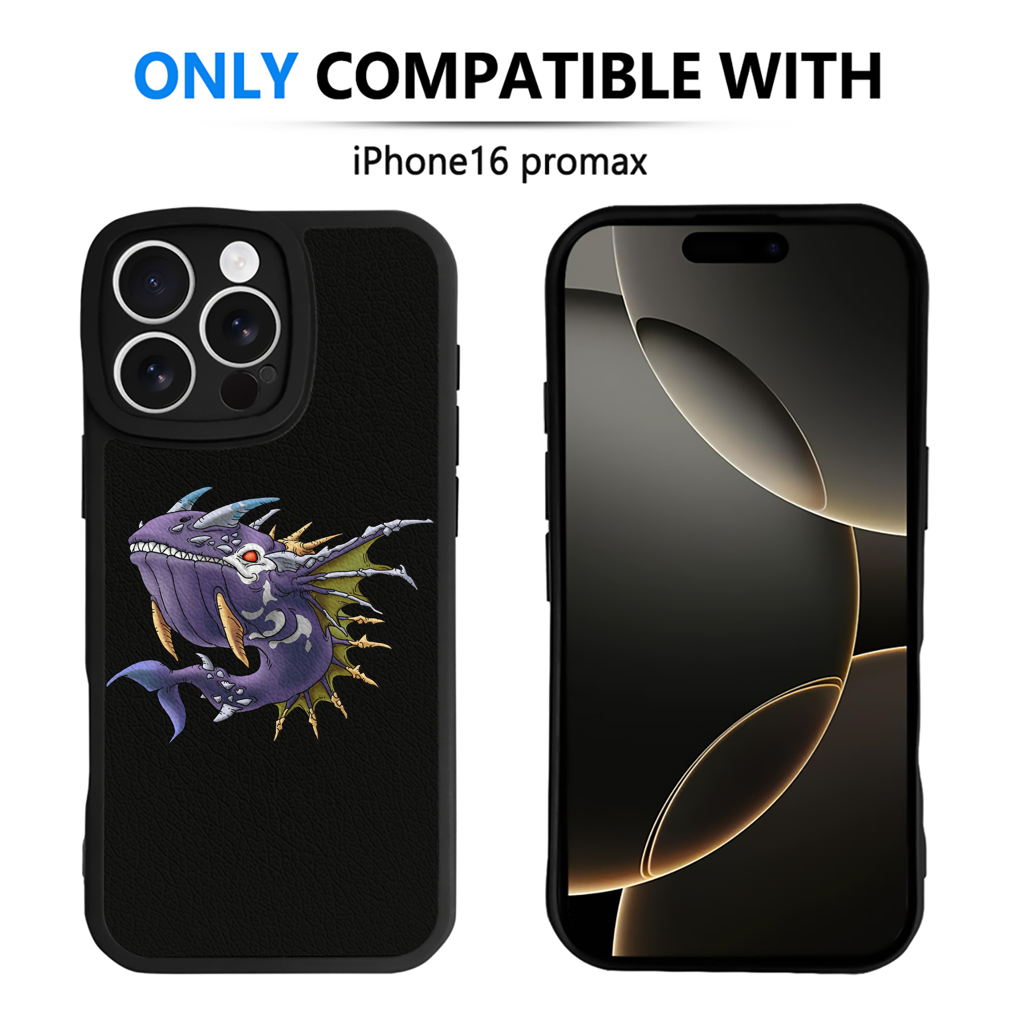 （画像用） ドラゴンクエスト Doragon Kuesuto Dragon Quest 【iPhone 16シリーズ対応】シリコンスマホケース（レザー調） 材質：シリコン